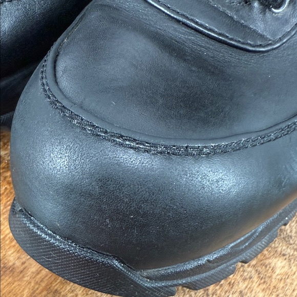 Nike Shoes Mens 11.5 Air Max Goadome ACG Black Leather 6" Waterproof Boots Lace - Picture 4 of 16